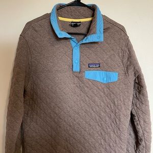 Patagonia diamond quilted snap-t pullover